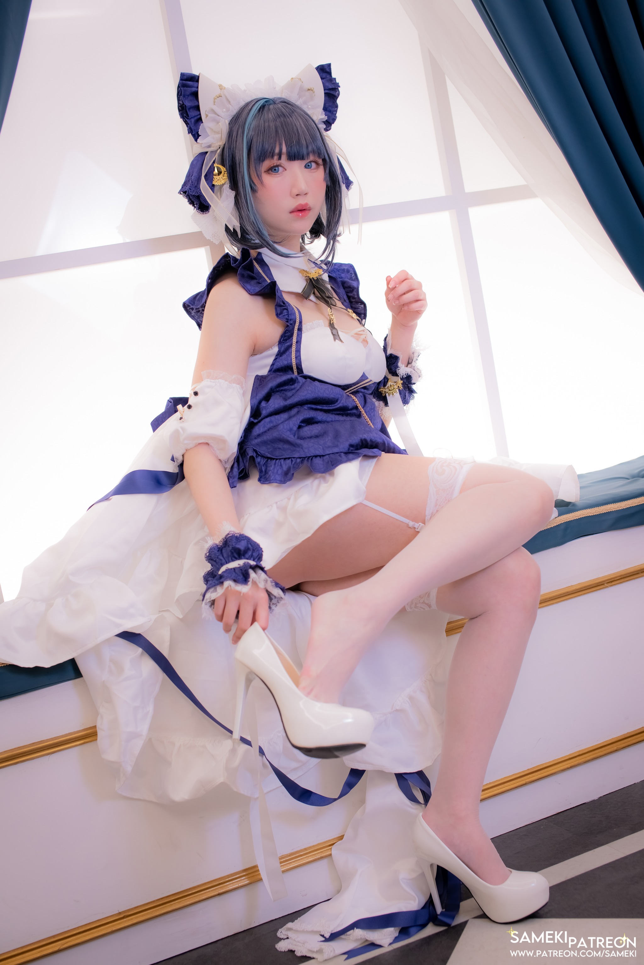 图片[1]-Sameki – NO.006 蔚蓝档案-Kozeki Ui[52P]-XikXak